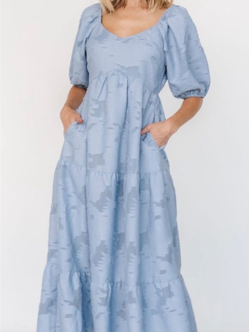 Baltic Born Hayward Maxi Dress - Dusty Blue